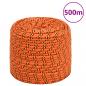 Preview: ARDEBO.de - Bootsseil Orange 10 mm 500 m Polypropylen