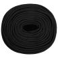 Preview: Bootsseil Schwarz 8 mm 250 m Polypropylen