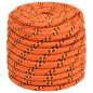 Preview: Bootsseil Orange 16 mm 25 m Polypropylen