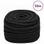 Preview: ARDEBO.de - Bootsseil Schwarz 20 mm 50 m Polypropylen