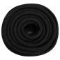 Preview: Bootsseil Schwarz 20 mm 50 m Polypropylen