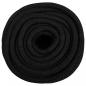 Preview: Bootsseil Schwarz 18 mm 50 m Polypropylen