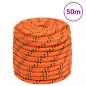 Preview: ARDEBO.de - Bootsseil Orange 16 mm 50 m Polypropylen