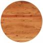 Preview: ARDEBO.de - Tischplatte Ø80x2,5 cm Rund Massivholz Akazie