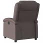 Preview: Relaxsessel Dunkelbraun Echtleder