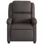 Preview: Relaxsessel Dunkelbraun Echtleder