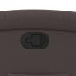 Preview: Relaxsessel Dunkelbraun Echtleder