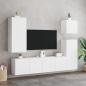 Preview: TV-Wandschrank Weiß 80x30x41 cm
