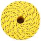 Preview: Bootsseil Gelb 6 mm 50 m Polypropylen