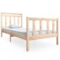 Preview: Massivholzbett 100x200 cm
