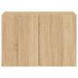 Preview: TV-Wandschrank Sonoma-Eiche 60x30x41 cm