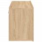 Preview: TV-Wandschrank Sonoma-Eiche 80x30x41 cm