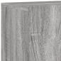 Preview: TV-Wandschränke 2 Stk. Grau Sonoma 80x30x41 cm