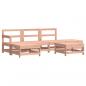 Preview: 6-tlg. Garten-Lounge-Set Massivholz Douglasie