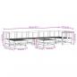 Preview: 8-tlg. Garten-Lounge-Set Massivholz Kiefer