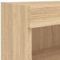 Preview: TV-Schränke mit LED-Leuchten 2 Stk. Sonoma-Eiche 60x30x30 cm
