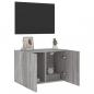 Preview: TV-Wandschrank Grau Sonoma 60x30x41 cm