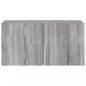 Preview: TV-Wandschrank Grau Sonoma 80x30x41 cm