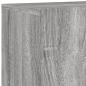 Preview: TV-Wandschrank Grau Sonoma 80x30x41 cm