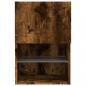Preview: TV-Schrank mit LED-Leuchten Räuchereiche 40,5x30x60 cm