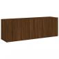 Preview: TV-Wandschränke 2 Stk. Braun Eichen-Optik 60x30x41 cm