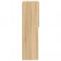 Preview: TV-Schrank mit LED-Leuchten Sonoma-Eiche 40,5x30x102 cm