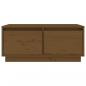 Preview: Couchtisch Honigbraun 80x50x35 cm Massivholz Kiefer