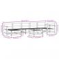 Preview: 8-tlg. Garten-Lounge-Set Massivholz Kiefer
