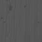 Preview: Gartenhocker Grau 120x80 cm Massivholz Kiefer