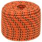 Preview: Bootsseil Orange 12 mm 25 m Polypropylen