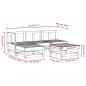 Preview: 5-tlg. Garten-Lounge-Set Massivholz Kiefer