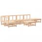 Preview: 7-tlg. Garten-Lounge-Set Massivholz Kiefer