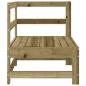 Preview: Garten-Ecksofa Imprägniertes Kiefernholz