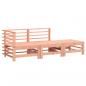 Preview: 3-tlg. Garten-Lounge-Set Massivholz Douglasie