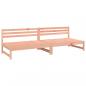 Preview: Garten-Mittelsofas 2 Stk. 120x80 cm Massivholz Douglasie
