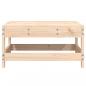Preview: Gartenhocker Massivholz Kiefer