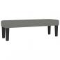 Preview: Boxspringbett mit Matratze Dunkelgrau 160x200 cm Stoff