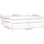 Preview: Boxspringbett mit Matratze Hellgrau 200x200 cm Samt