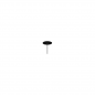 Preview: SLV HELIA 40 Pendelleuchte, LED, 3000K, rund, schwarz, Einbauversion (158410)