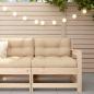 Preview: ARDEBO.de - Garten-Ecksofa Massivholz Kiefer