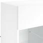 Preview: TV-Wandschrank mit LED-Leuchten Weiß 58,5x30x60,5 cm