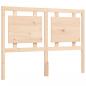 Preview: Massivholzbett mit Kopfteil 140x190 cm