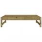 Preview: Gartenhocker 120x80 cm Kiefernholz Imprägniert