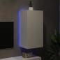 Preview: TV-Wandschrank mit LED-Leuchten Weiß 40,5x35x80 cm