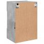 Preview: TV-Wandschränke mit LED-Leuchten 2 Stk. Betongrau 40x30x60,5 cm