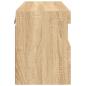 Preview: TV-Wandschrank mit LED-Leuchten Sonoma-Eiche 60x30x40 cm