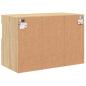 Preview: TV-Wandschrank mit LED-Leuchten Sonoma-Eiche 60x30x40 cm