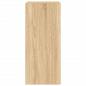 Preview: TV-Wandschrank mit LED-Leuchten Sonoma-Eiche 30,5x35x70 cm