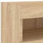 Preview: TV-Wandschränke mit LED-Leuchten 2 Stk. Sonoma-Eiche 80x30x40cm