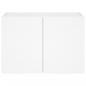 Preview: TV-Wandschrank mit LED-Leuchten Weiß 60x35x41 cm
